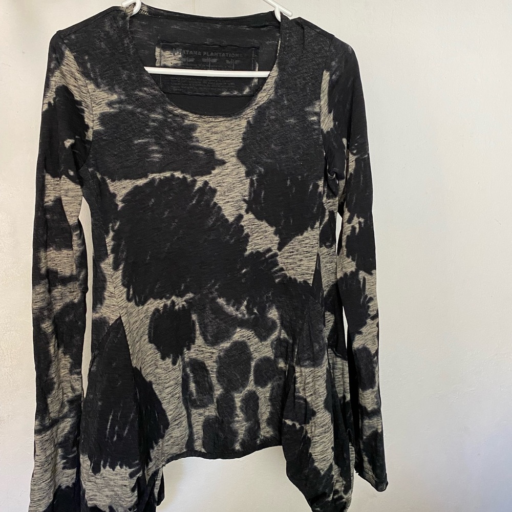 Black Label Patana Plantations Tunic Blouse. Size S